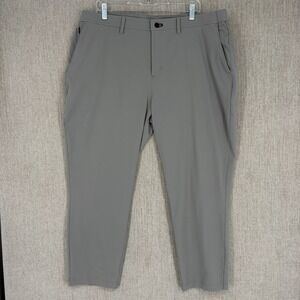 Public Rec Pants 40x28 Gray Gamechanger Performance Chino Golf Stretch 5-Pocket
